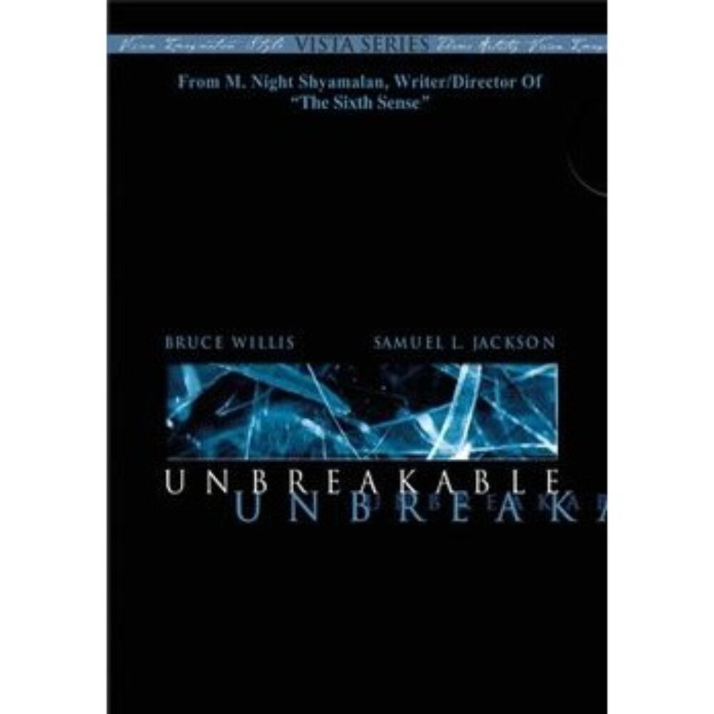 Unbreakable 2000 DVD Bruce Willis Samuel L. Jackson Thriller Mystery Movie